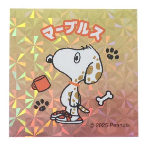 PEANUTS スヌーピー コレキラステッカー ステッカー マーブルス