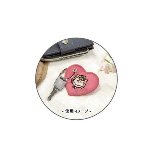 キーホルダー シークレット刺繍ハートキーチャーム 全10種の内