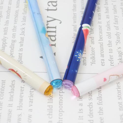 えんぴつ もぐにゃん ストーン付き鉛筆 2B スイカ 新学期準備文具 筆記用具 小学生 かわいい