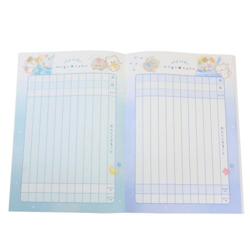 B5連絡ノート たてがき もぐにゃん 連絡帳 カミオジャパン