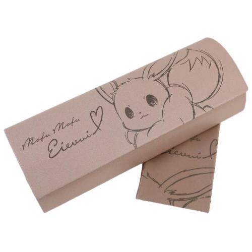 ポケットモンスター グッズ 眼鏡ケース キャラクター クロス付きメガネケース Mofu Mofu Eievui 爆買