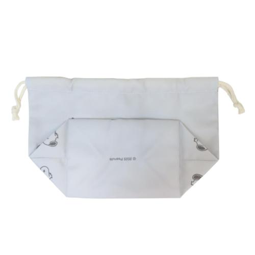 お弁当きんちゃくポーチ ランチ巾着 スヌーピー A LIFE WITH PEANUTS カミオジャパン ピーナッツ 新学期準備