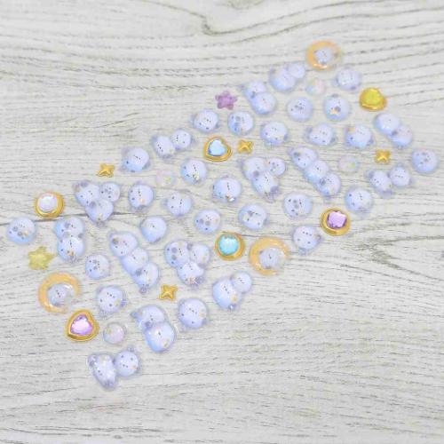シールシート ジュエルプチドロップステッカー pompom shimaenaga