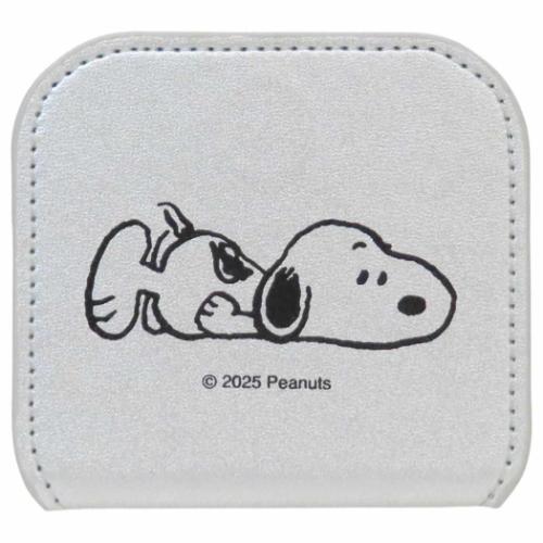 PEANUTS スヌーピー 折りたたみミニミラー 手鏡 Take it easy