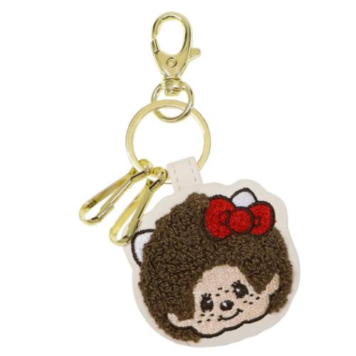 ハローキティ モンチッチxハローキティ 相良刺繍キーチャーム サンリオ