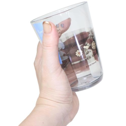 クリアタンブラー 370ml プラカップ ピーナッツ スヌーピー COOKIE TIME JOE COOL カミオジャパン プラコップ キャラクター