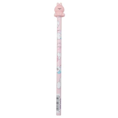 鉛筆 でかマスコットえんぴつ 2B ミニマムモモ カミオジャパン