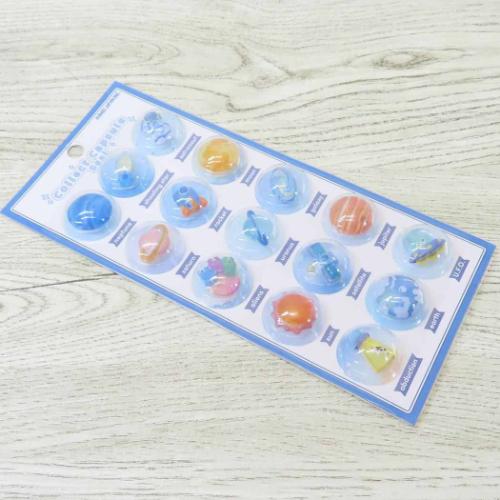 Collect Capsule Seal フレークシール ユニバース カミオジャパン 手帳デコ カプセルシール