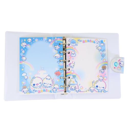 シール帳 シールバインダーブック ぷくぷくあわわちゃん カミオ