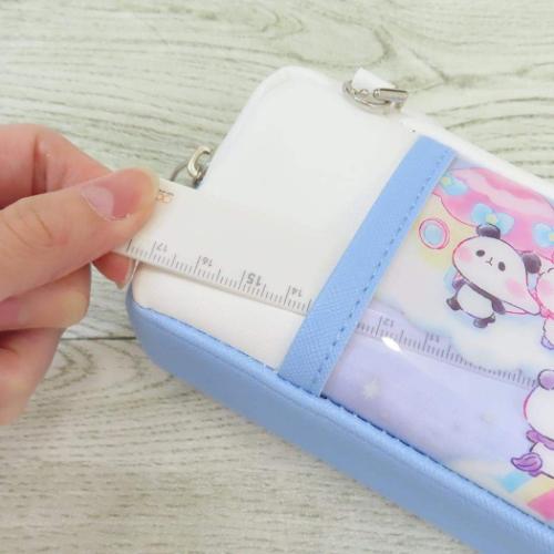 筆箱 ツインファスナーペンケース もちもちぱんだ もちぱんタウン
