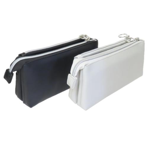 筆箱 サンカクマルチペンケース MOTiON カミオジャパン 新学期準備文具 シンプル メッシュ