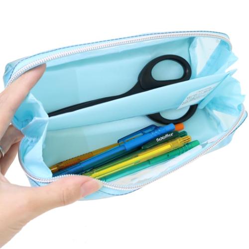 ペンポーチ もぐにゃん ターンオープンペンケース キャンディソーダ