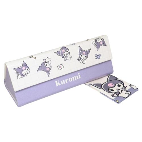 クロミ サンリオ キャラクター 眼鏡ケース クロス付き折りたたみメガネケース 爆買