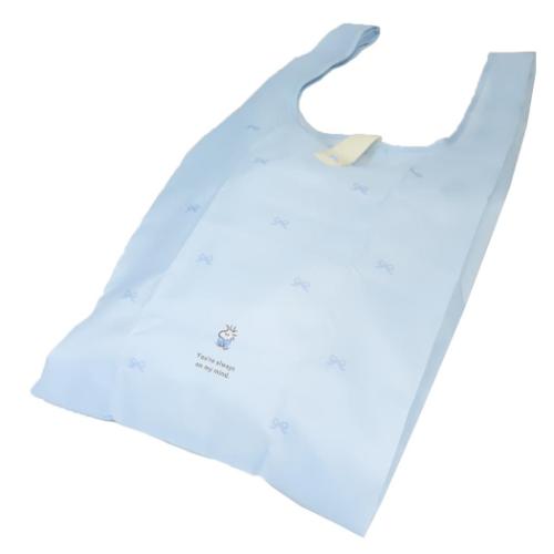 スヌーピー キャラクター ショッピングバッグ フック付きエコバッグ Ribbon mood ピーナッツ グッズ