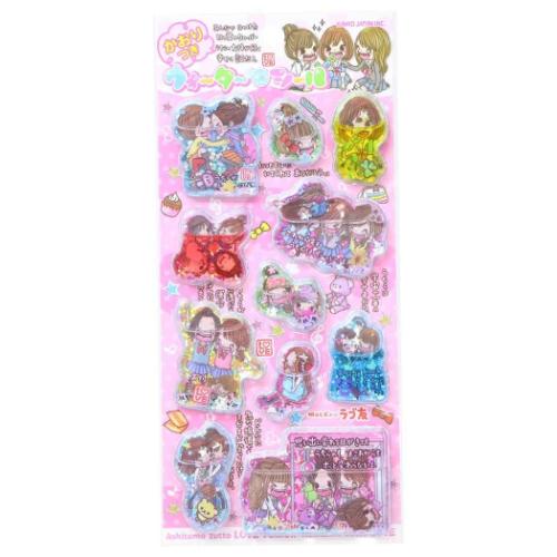 シールシート 平成ファンシー ウォーターインシール ラブ友 手帳デコ