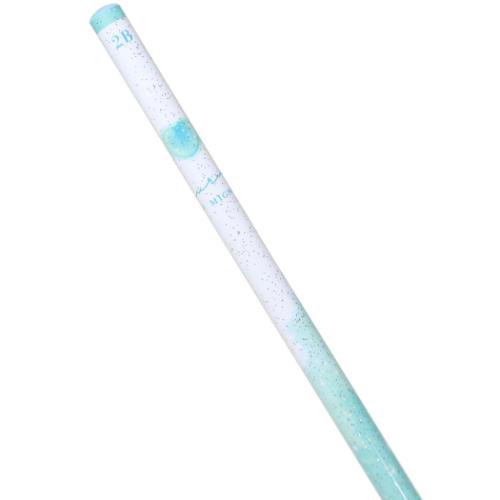 鉛筆 ラメ入りえんぴつ 2B 丸軸 ちゅるんミニョン カミオジャパン 新学期準備文具 筆記用具 小学生