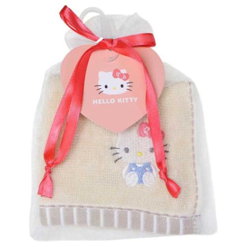 ハローキティ 巾着入りタオルハンカチ ミニタオル サンリオ