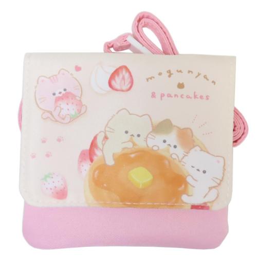 クリップポケット ショルダーひもつきどこでもポッケ もぐにゃん カミオジャパン クリップポーチ 移動ポケット キッズポシェット