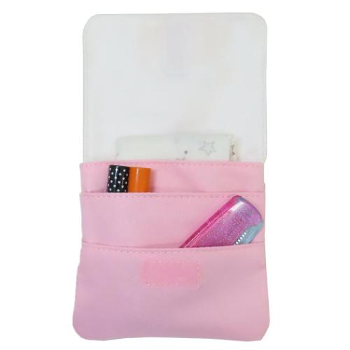 クリップポケット ショルダーひもつきどこでもポッケ もぐにゃん カミオジャパン クリップポーチ 移動ポケット キッズポシェット