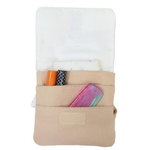 クリップポケット ショルダーひもつきどこでもポッケ フワベベ カミオジャパン