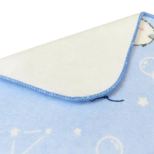 ミニタオル ちびタオル ぽんぽんシマエナガ カミオジャパン 新学期準備雑貨