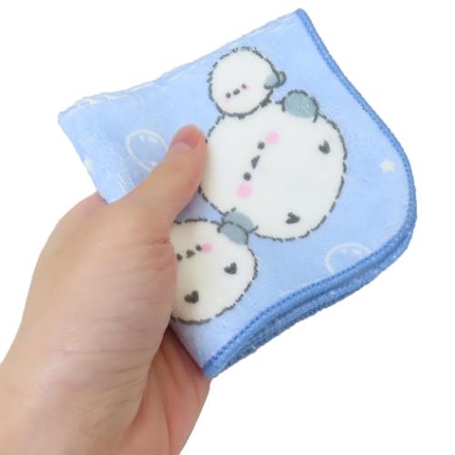 ミニタオル ちびタオル ぽんぽんシマエナガ カミオジャパン 新学期準備雑貨