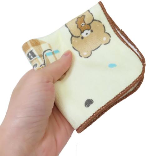 ミニタオル ちびタオル フワベベ カミオジャパン 新学期準備雑貨