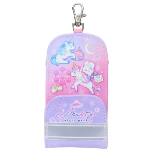 子供用ランドセル キーケース 反射シート付きリールキーカバー メルティナイトパーク カミオジャパン 新学期準備雑貨