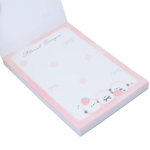 メモ帳 ミニミニメモ ずっとシマエナガ フローラルエナガズ カミオジャパン 新学期準備文具