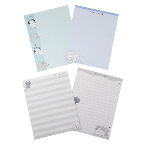 ソーメニーレター ゆるにゃー ゆるわん レターセット カミオジャパン