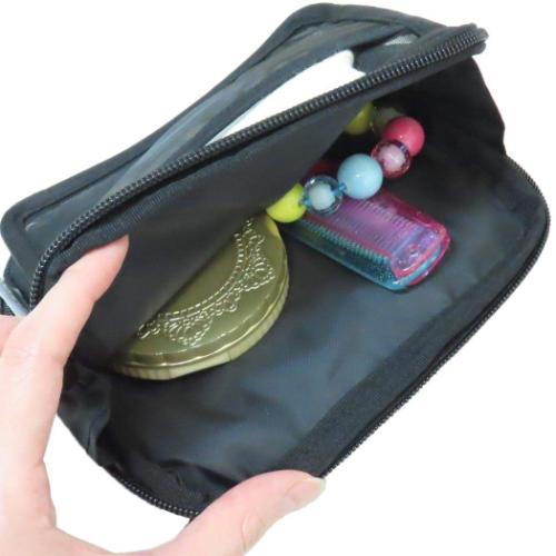 クリップポケット MOTiON ショルダー付きメッシュフラップどこでもポッケ 新学期準備雑貨