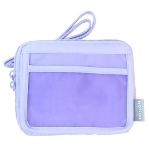 クリップポケット MOTiON ショルダー付きメッシュフラップどこでもポッケ 新学期準備雑貨