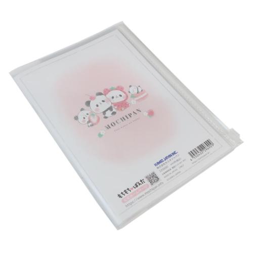 A5カバー付き連絡ノート たて書き 連絡帳 もちもちパンダ カミオ