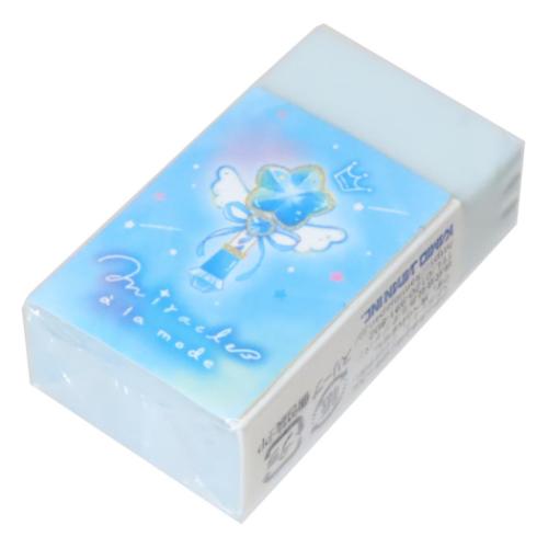 けしごむ けしごむ ストーン入り消しゴム ミラクルアラモード ブルー カミオ