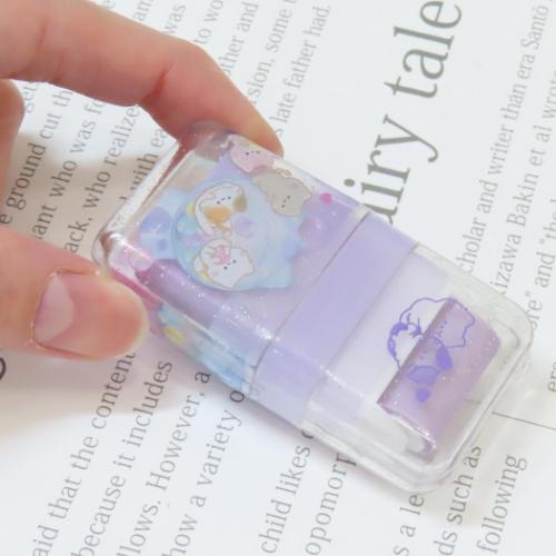 ローラー消しゴム もぐにゃん 消しゴム カミオジャパン キャンディ