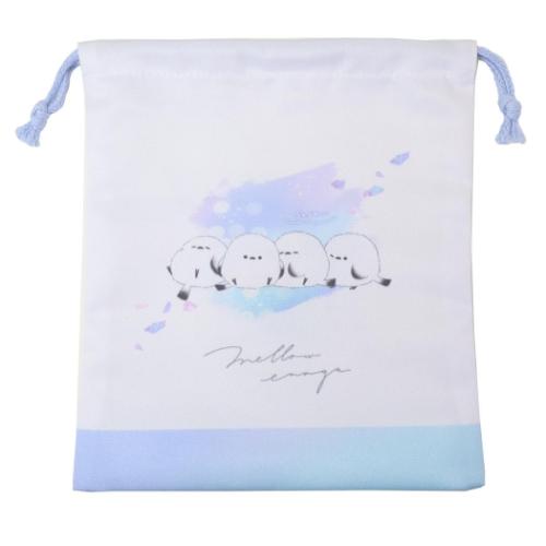 巾着袋 マチ付き巾着 きんちゃくポーチ mellow enaga ニュアンス カミオジャパン 新学期準備