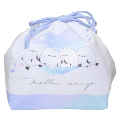 ランチ巾着 お弁当きんちゃくポーチ mellow enaga ニュアンス カミオジャパン 新学期準備 かわいい