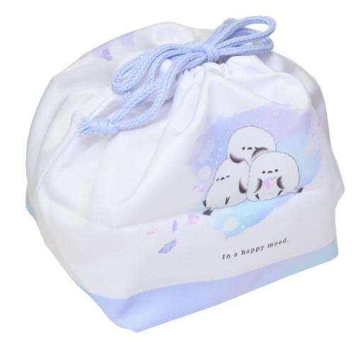 ランチ巾着 お弁当きんちゃくポーチ mellow enaga ニュアンス カミオジャパン 新学期準備 かわいい