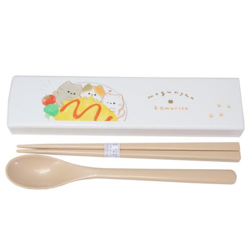 コンビセット もぐにゃん 抗菌 ツインセット スライド式 おはし