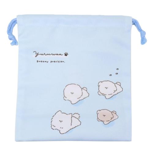 巾着袋 マチ付き巾着 きんちゃくポーチ YORUWAN カミオジャパン 新学期準備