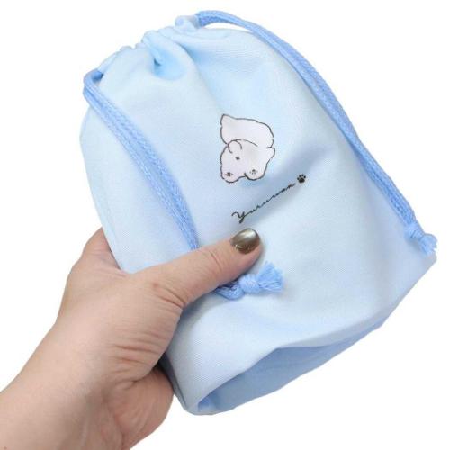 巾着袋 マチ付き巾着 きんちゃくポーチ YORUWAN カミオジャパン 新学期準備