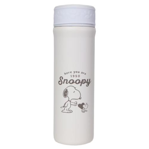 ステンレスボトル 400ml 保温保冷水筒 スヌーピー ピーナッツ はい