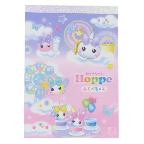 メモ帳 ほっぺちゃん あそべるA6メモ 遊園地 カミオジャパン