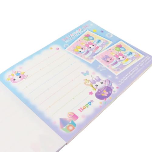 あそべるA6メモ メモ帳 ほっぺちゃん 遊園地 カミオジャパン 新学期