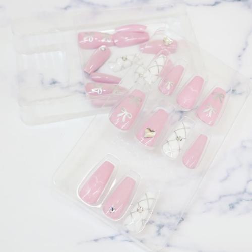 コスメ雑貨 推し色ネイルチップ ときめきピンク カミオジャパン ネイルアート 付け爪 推し活 おしゃれ