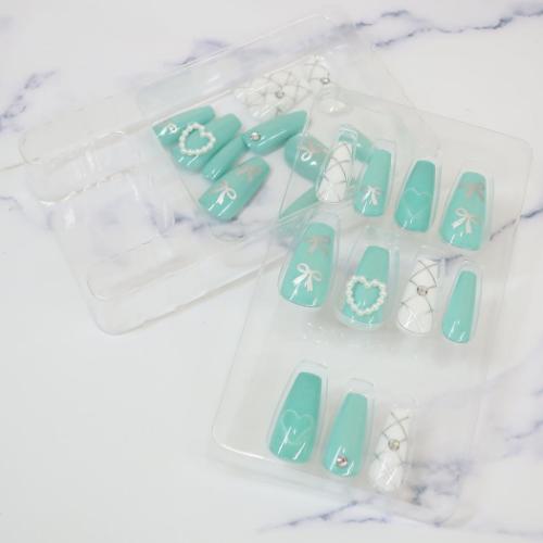 推し色ネイルチップ コスメ雑貨 ときめきグリーン カミオジャパン ネイルアート 付け爪 推し活 おしゃれ