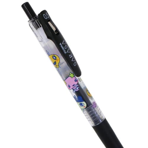 サラサ カラーボールペン たまごっち サラサクリップ0.5 ブラック まめ
