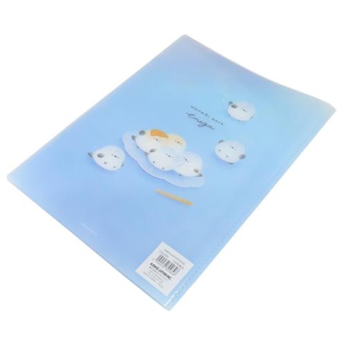 ポケットファイル ずっとシマエナガ 10ポケットクリアファイル A4 わらびもちエナガ 新学期準備文具