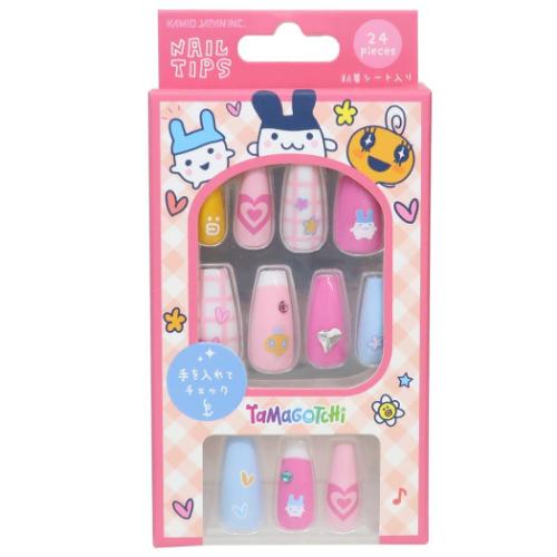 コスメ雑貨 たまごっち ネイルチップ ハート カミオジャパン