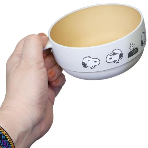 マグカップ スタッキングスープカップ スヌーピー A LIFE WITH PEANUTS ピーナッツ カミオジャパン 割れにくい食器 日本製